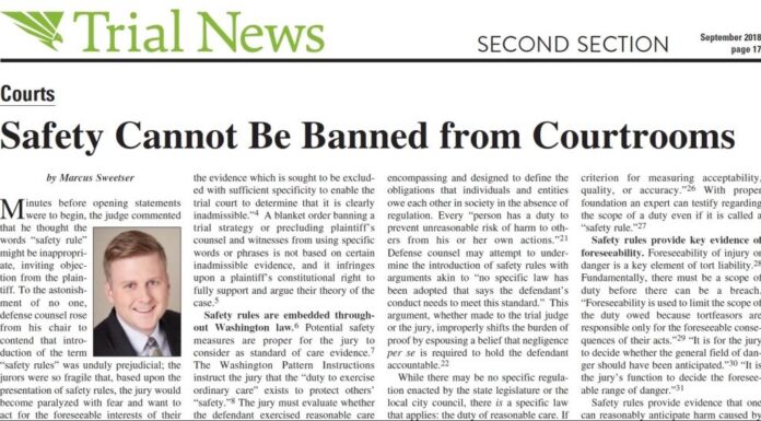 Published in Trial News